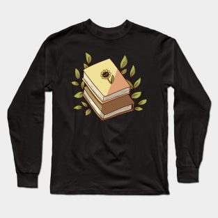 Books illustration Long Sleeve T-Shirt